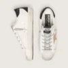 Women’s Super-Star in nappa leather with gold glitter star and black glitter heel tab