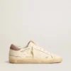 Women's Super-Star in nappa leather with perforated star and suede heel tab
