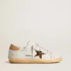 Women's Super-Star in nappa leather with pony skin star and suede heel tab