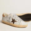 Women's Super-Star in nappa leather with pony skin star and suede heel tab