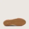 Men’s Super-Star in rust suede with metallic platinum leather star