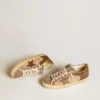 Women’s Super-Star in suede with leather star and pony skin heel tab