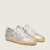 Men's Super-Star LAB in metallic nappa with silver TPU star