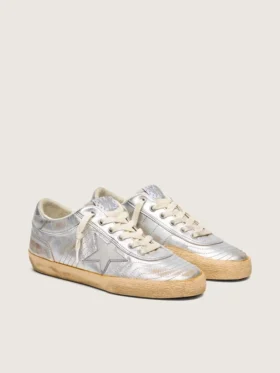 Women’s Super-Star LAB in metallic nappa with silver TPU star