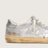 Men's Super-Star LAB in metallic nappa with silver TPU star