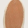 Women's Super-Star LTD in beige canvas with black leather star