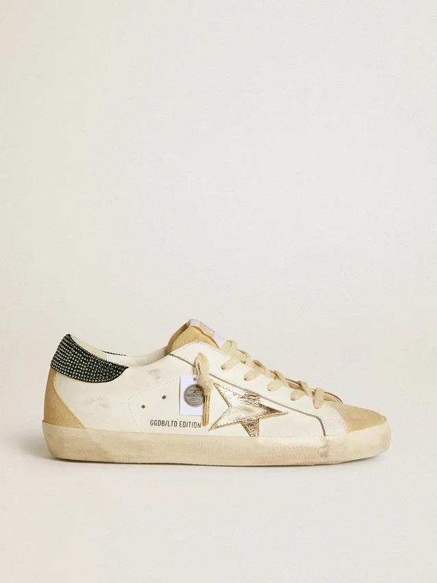 Women’s Super-Star LTD with leather star and Swarovski crystals heel tab