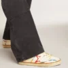Women’s Super-Star LTD with perforated star and metallic leather heel tab