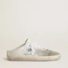 Women’s Super-Star Sabot LTD with gray suede star and Swarovski crystals