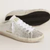 Women’s Super-Star Sabot LTD with gray suede star and Swarovski crystals