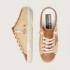 Women’s Super-Star Sabots in raffia with brick-red star