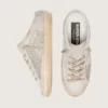 Women’s Super-Star Sabots LTD in Swarovski with metallic silver leather star