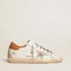 Women’s Super-Star sneakers with suede star and brown heel tab