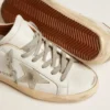Women’s Super-Star sneakers with suede star and brown heel tab