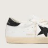 Women’s Super-Star with a black Swarovski crystal star and heel tab