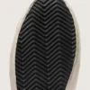 Women's Super-Star with gold star and black glitter heel tab