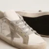 Women’s Super-Star with gray suede star and heel tab