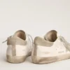 Women’s Super-Star with gray suede star and heel tab