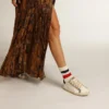Women's Super-Star with perforated star and midnight blue heel tab