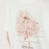 Women’s T-shirt with print on the back