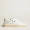 Women's Tenth Star in white leather