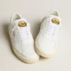 Women's Tenth Star in white leather