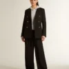 Women's True-Star in pastel pink suede with silver star and heel tab