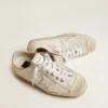 Women's V-Star in vintage effect leather