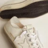 Women's V-Star in vintage effect leather