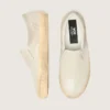 Women’s VCE Penstar in beige suede and pearl-colored sequins