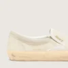 Women’s VCE Penstar in beige suede and pearl-colored sequins