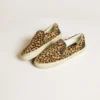 Women's VCE Penstar in leopard-print pony skin with black leather heel tab