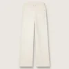 Women’s white cotton joggers