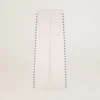 Women’s white joggers with stars on the sides