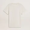 Women's white T-shirt with print on the front