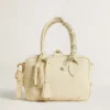 Worn white keyring