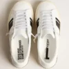 Yatay Model 1B sustainable sneakers with white bio-based upper and black Y