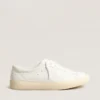 Yatay Model 1B sustainable sneakers with white bio-based upper and white Y