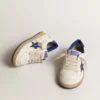 Young Ball Star with blue metallic leather star and heel tab