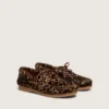 Young Cruise loafers in leopard-print pony skin