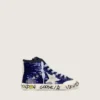 Junior Francy Penstar in blue sequins with white suede star