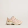 Young Lightstar in pink leather and mesh with pink leather star