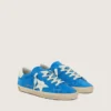 Young Super-Star in bright blue suede with white leather star